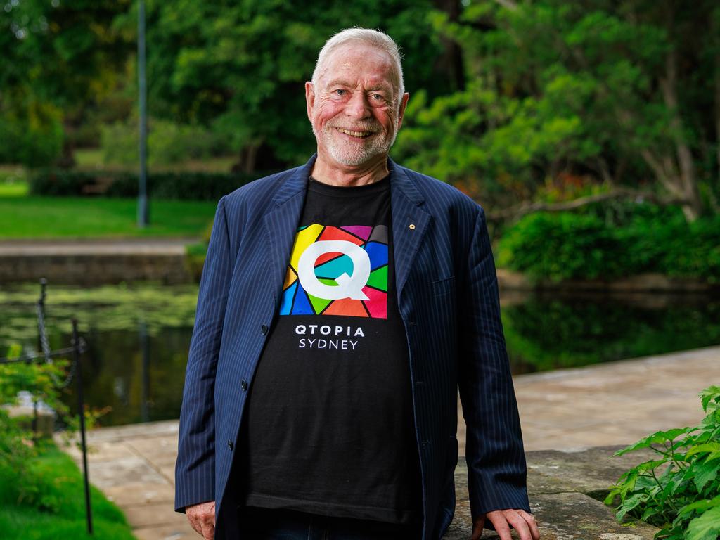 David Polson in the Royal Botanic Gardens in Sydney in November 2024. Picture: Justin Lloyd