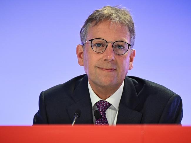 2/5/2024: CEO of Rio Tinto , Jakob Stausholm , during the companies AGM in Brisbane, Australia .pic: Lyndon Mechielsen