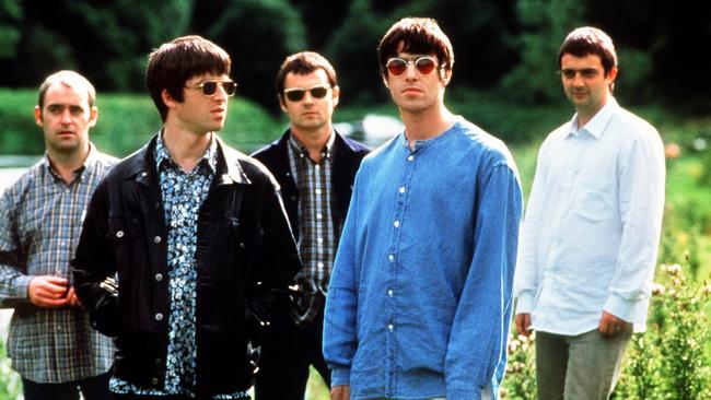 British rock band Oasis.