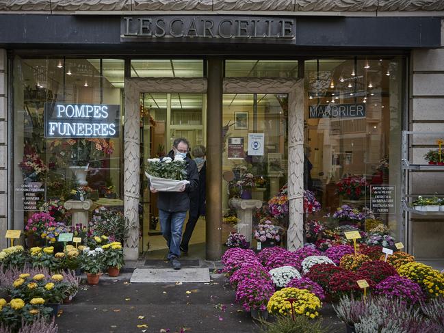 Parisians buy flowers to celebrate All Saints Day 020 in Paris, France. Picture: Getty Images