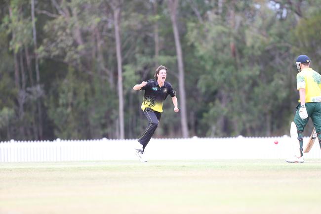 Cooper Johnson pictured last season in a second grade match played between Queens and Southport,