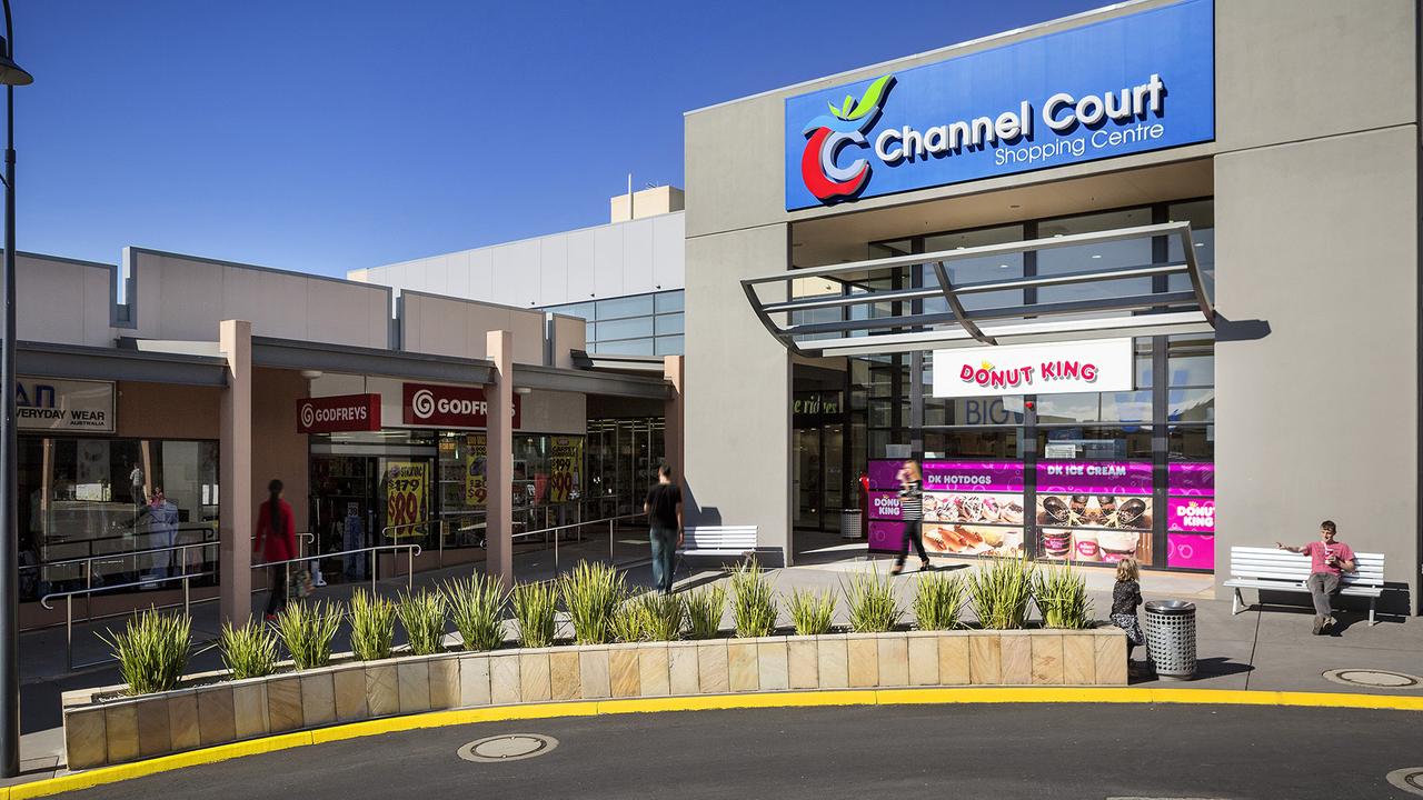 Channel Court Shopping Centre at Kingston has been sold for a record-breaking price. Picture: Supplied