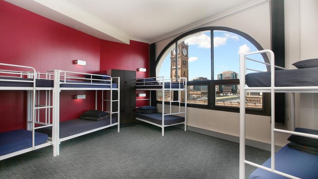 The hostel is conveniently located near Sydney’s major transport hub, Central station.