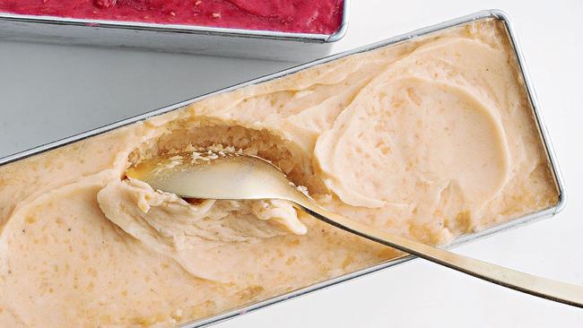 This rockmelon sorbet is sugar-free.