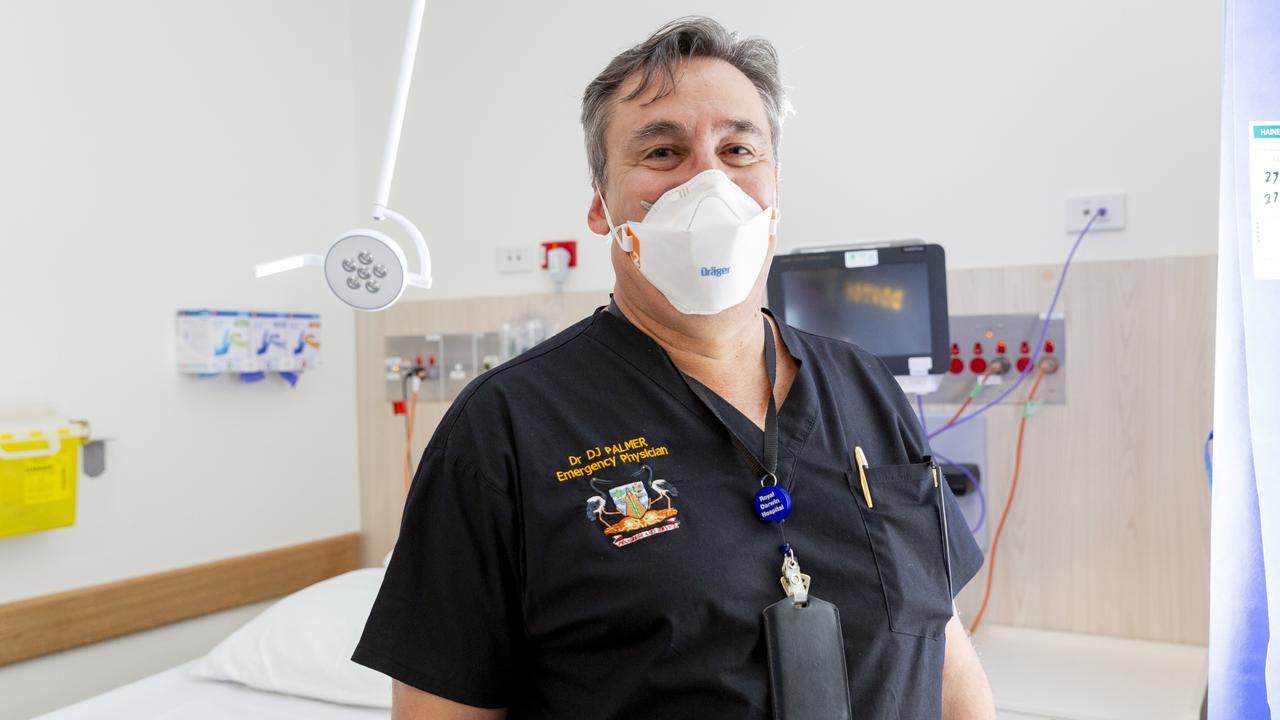 Royal Darwin Hospital and Palmerston Regional Hospital Emergency and Trauma Centre director Dr Didier Palmer helped treat Bali bombing victims. Picture: Floss Adams.