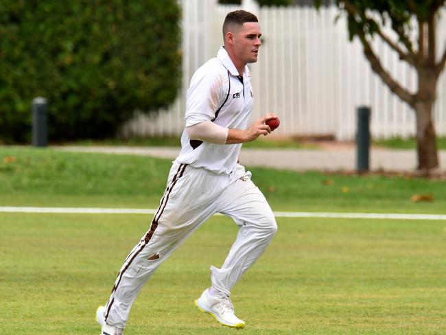 Townsville A Grade cricket between Wests and Suburban Parks at Cutheringa. Suburban's Ryan Eaton. Picture: Evan Morgan