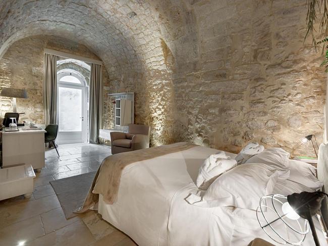 Guestroom at Locando Don Serafino in Ragusa Ibla.