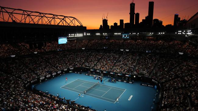 Melbourne could host a whole summer of tennis. Picture: Mark Stewart