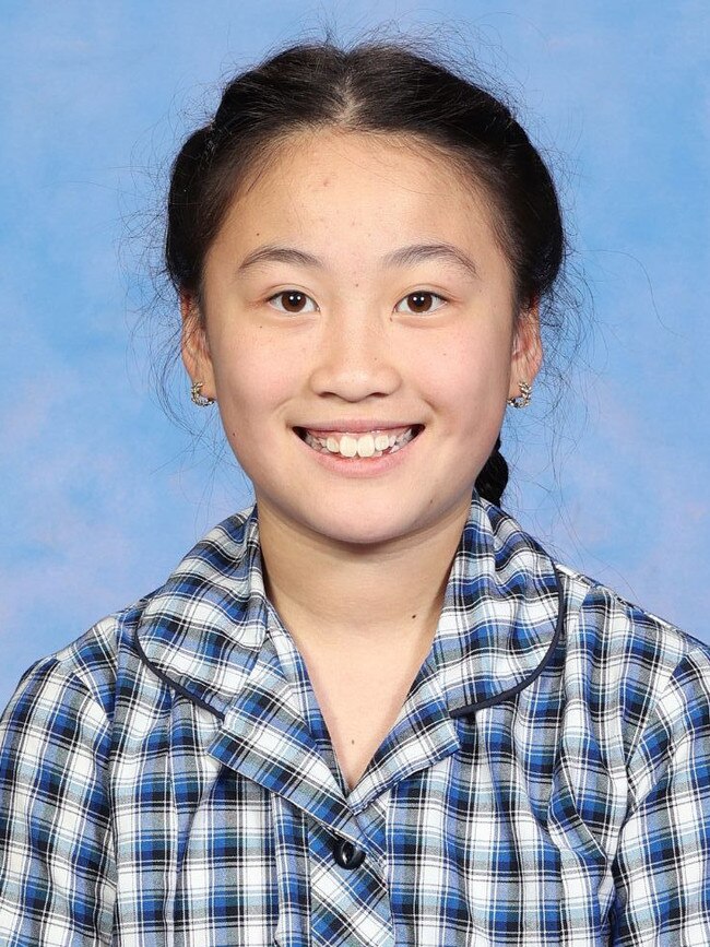 Our Lady of the Rosary, Waitara school captain Candice Hendrawan. Picture: Supplied.