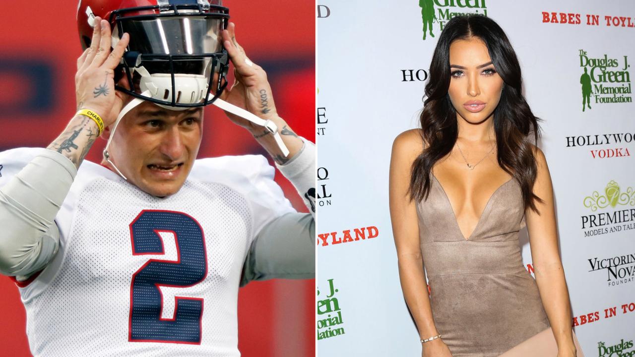 Bre Tiesi: Getting Johnny Manziel sober for CFL was a struggle