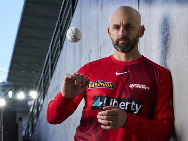 Nathan Lyon is set to be ruled out for the Renegades. Picture: Graham Denholm/Getty Images for Melbourne Renegades