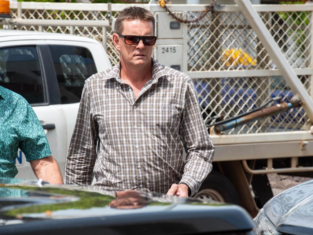 Neil Mellon arrives at the Darwin Local Court on Thursday. Picture: NCA NewsWire/ Pema Tamang Pakhrin