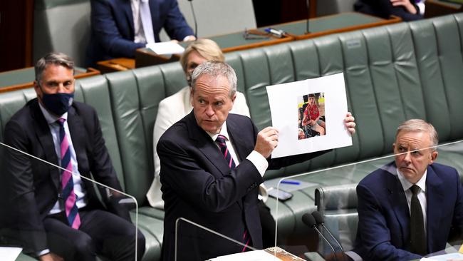 Opposition government services spokesman Bill Shorten in parliament on Thursday.