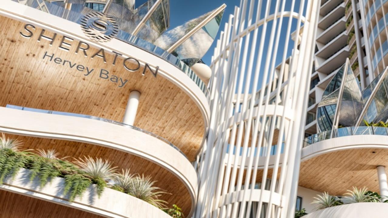 An artist's impression of the proposed Hervey Bay Sheraton.