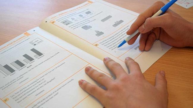 NAPLAN: The testing is a national requirement for grades three, five,  seven, and nine. Picture: Maddelin McCosker