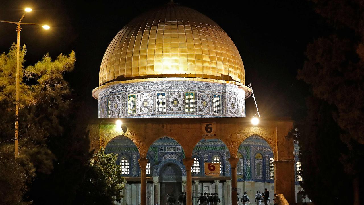 The Dome of the Rock mosque is one of the holiest places in the Muslim faith. Picture: Ahmad Gharabli/AFP