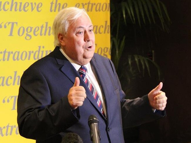 Clive Palmer failed to win a single seat in parliament.