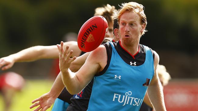 Aaron Francis might have played his last game for Essendon. Picture: Getty Images