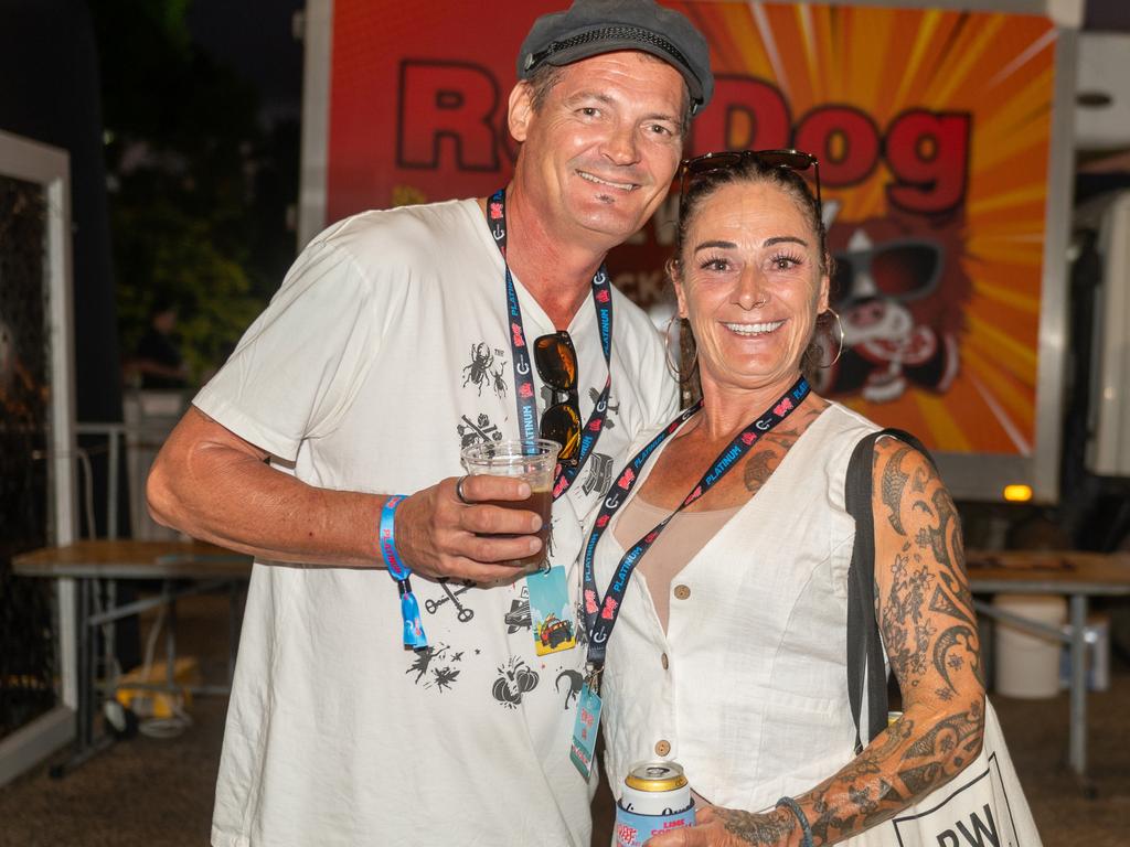 Adam Cheers and Dee McDonald at Rhythm on the Reef Saturday 30 September 2023 Picture: Michaela Harlow