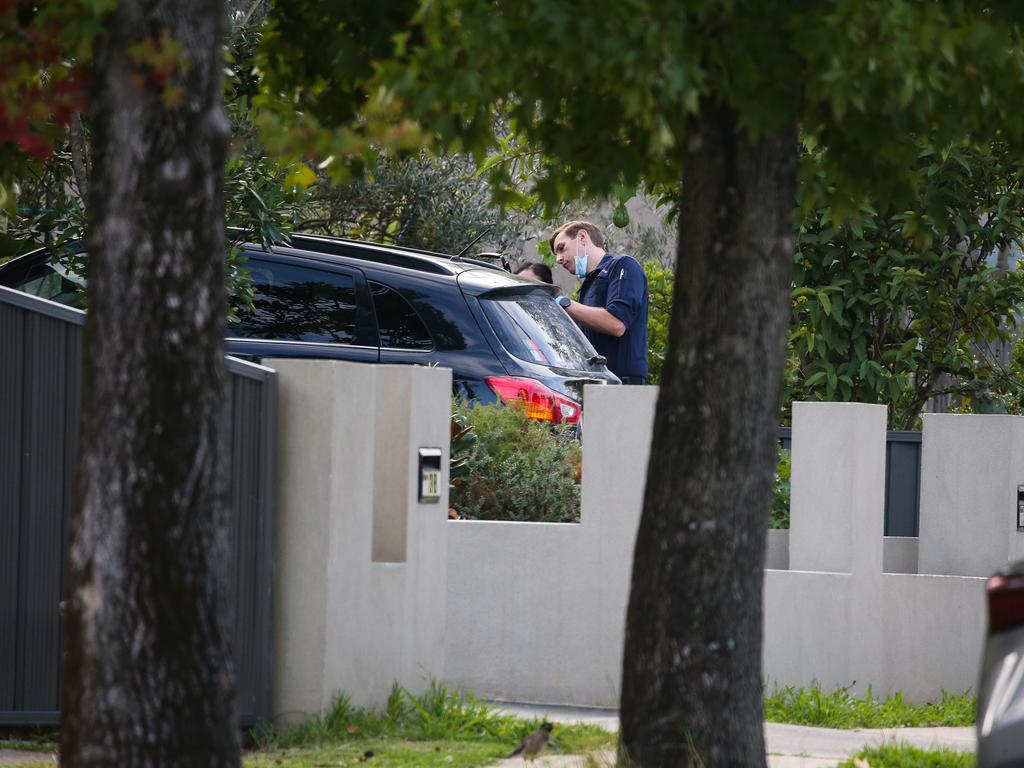 Police are investigating another home that has been peppered with bullets in Sydney’s western suburbs. Photo: Gaye Gerard / NewsWire