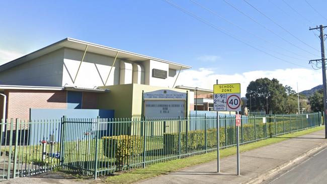 The events are alleged to have unfolded at Wollongong High School in 2021. Picture: Google Maps