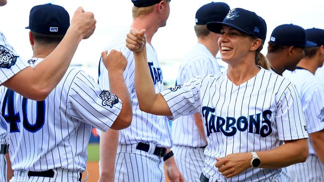 Rachel Balkovec is in charge of New York Yankees affiliate the Tampa Tarpons