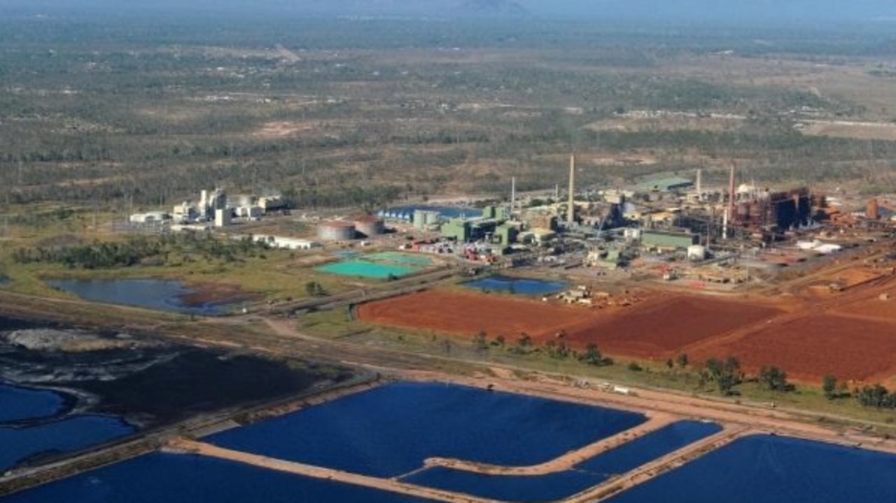 An aerial photograph of the Yabulu Nickel Refinery. Picture: Supplied.