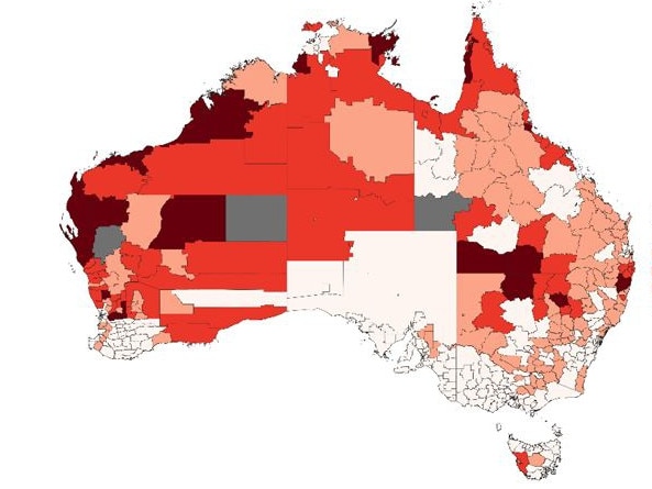 States facing the highest proportion of affordability stress are Queensland, Northern Territory and New South Wales. Picture: Supplied/ Actuaries Institute