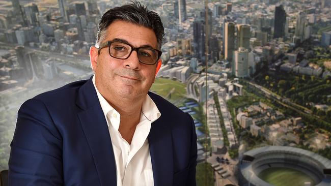 Former AFL chief Andrew Demetriou. Picture: Nicole Garmston