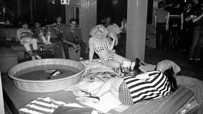 The wild party rages on in Studio 54. Photo by John Kelly/Ebet Roberts/Redferns/Getty Images