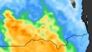 Rainfall over Queensland and New South Wales on Saturday. Picture: Weatherzone