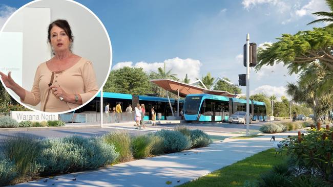 Sunshine Coast Business Council chairwoman Sandy Zubrinich, inset, says the time is now to get the region's integrated transport strategy right for future generations.