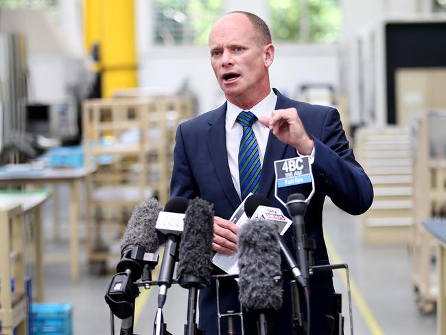 Campbell Newman is forever known for his cutting of jobs. Picture: Jack Tran