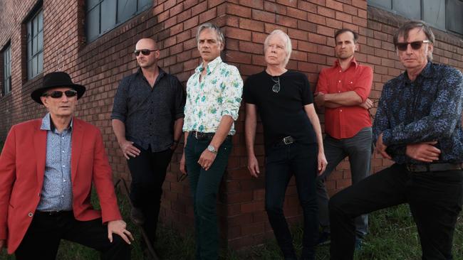 Radio Birdman on tour in 2017.