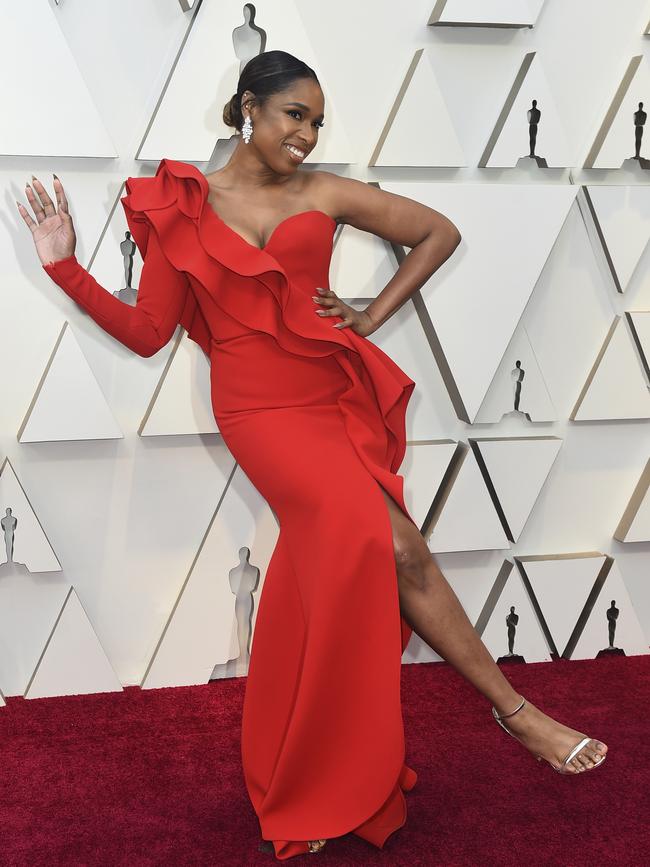 Red hot Jennifer Hudson will perform. Picture: AP 