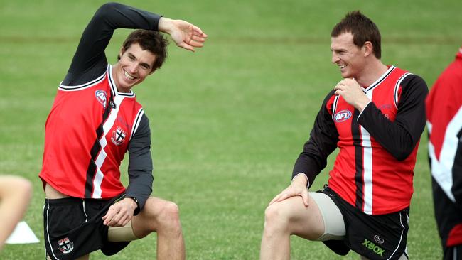 Goddard learnt valuable lessons from former teammate Lenny Hayes early in his career.