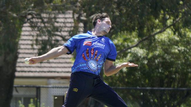 Nicholas Boland finished with two wickets. Picture: Valeriu Campan