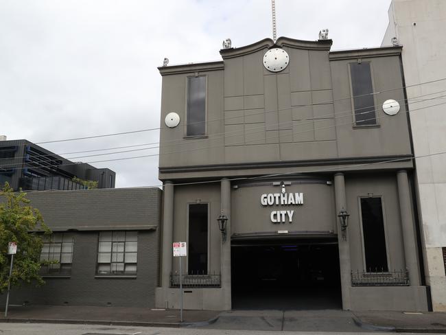 Gotham City brothel in South Melbourne. Picture: David Crosling