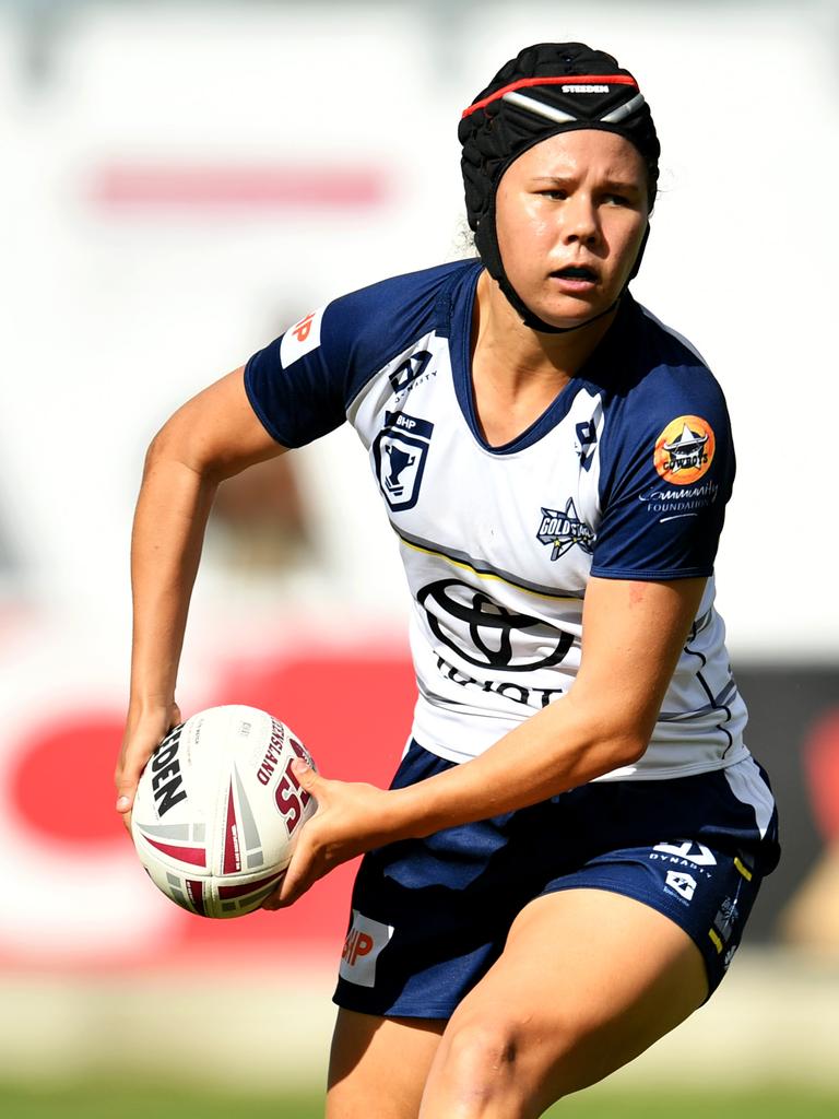 The Far North’s Tahlulah Tillett is one of the Cowboys’ rising stars. Picture: Alix Sweeney