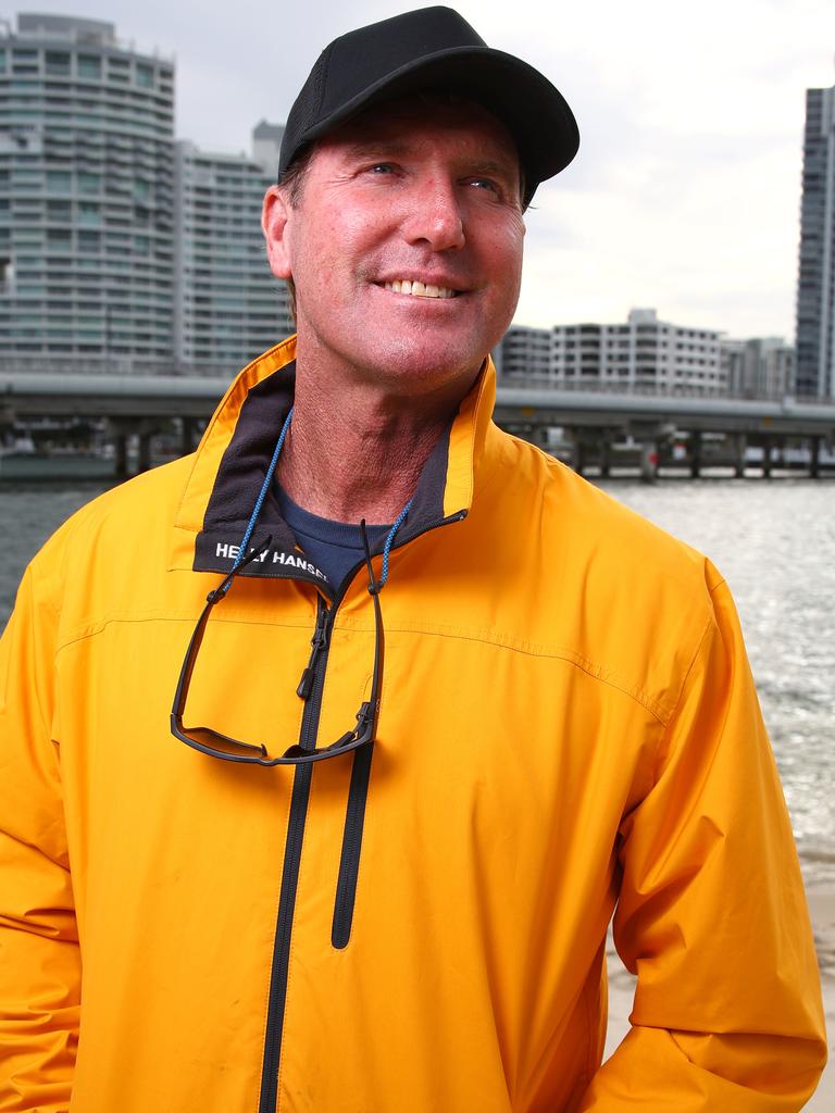 Queensland weatherman Paul Burt got the chop. Picture David Clark