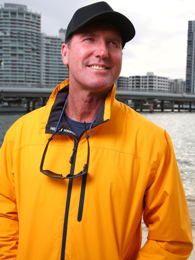 Queensland weatherman Paul Burt got the chop. Picture David Clark