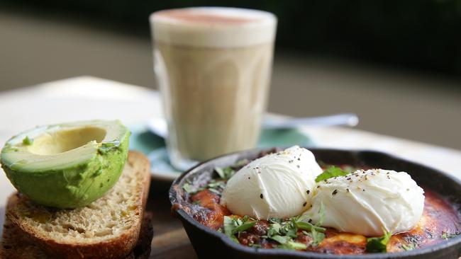 Mexican Baked eggs The Nooks is a buzzy little cafe in Elanora Heights