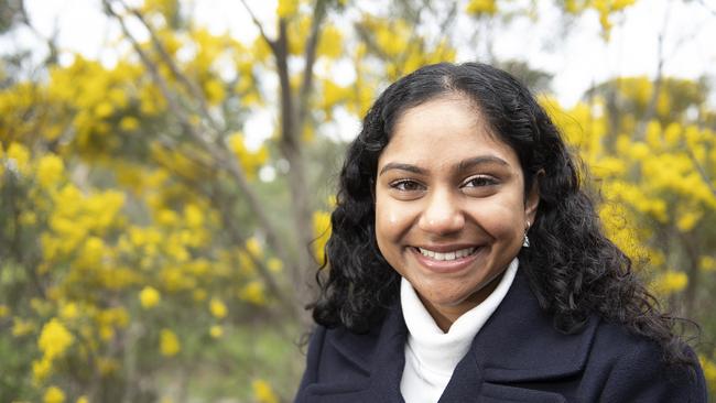 Nellie Gunathilake lost her father to liver cancer. Picture: Ellen Smith