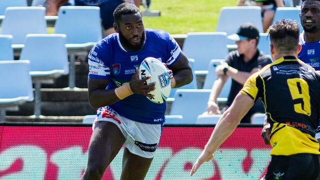 Isaac Lumelume is eyeing off an NRL debut.