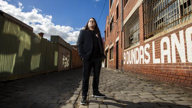 Mushroom Group chief executive Matt Gudinski, photographed in April, soon after his appointment to the role. Picture: Aaron Francis