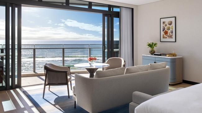 The Langham Gold Coast Presidential Ocean Suite.