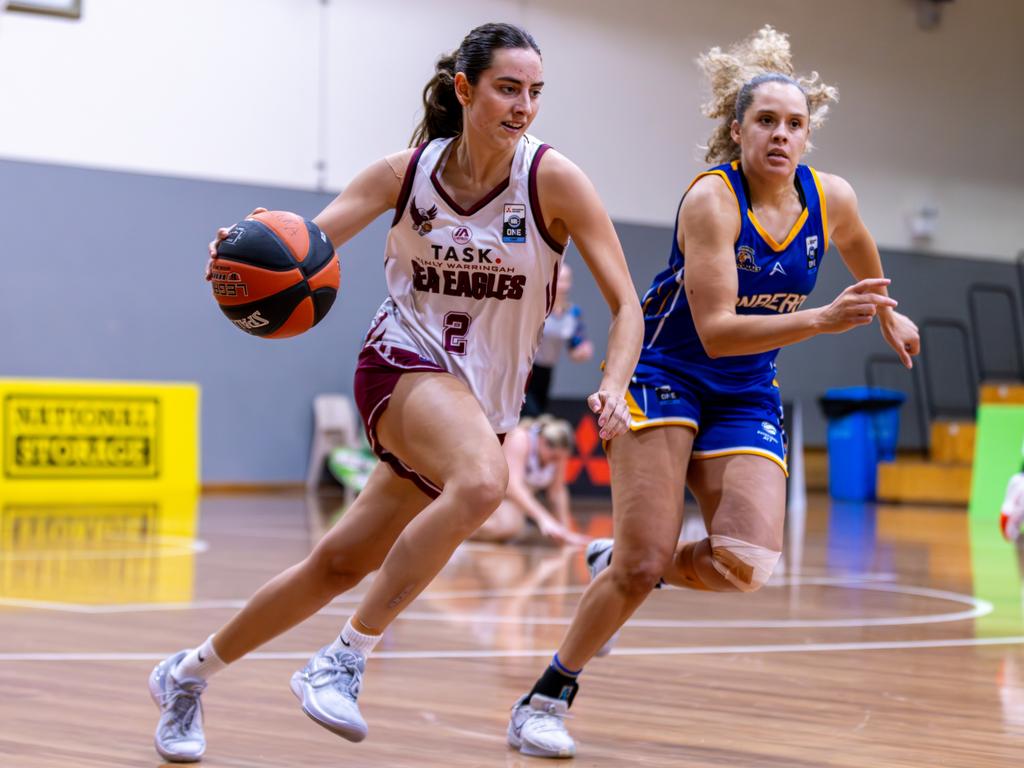 Zoey Miller of the Manly Warringah Sea Eagles. Picture: Greg Francis | @discoveryone_photography