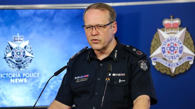 Deputy Commissioner Regional Operations Neil Paterson said child and youth offending remained a challenge for Victoria Police. Picture : NCA NewsWire / Ian Currie