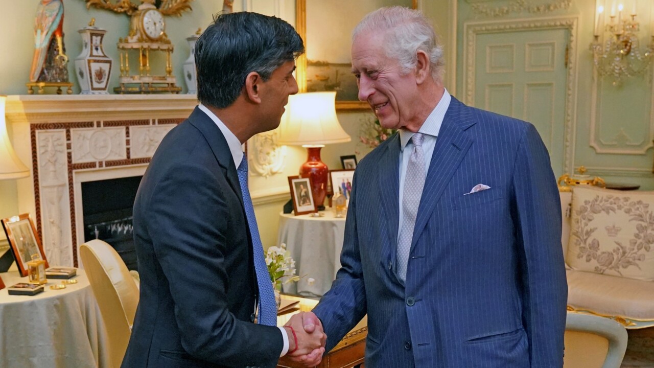 Brings me to tears': King Charles meets British PM Rishi Sunak at  Buckingham Palace