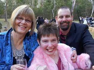 FAMILY BONDS: Sharon Whitfield, Lacey and Matthew Amos on a day out. Picture: Contributed